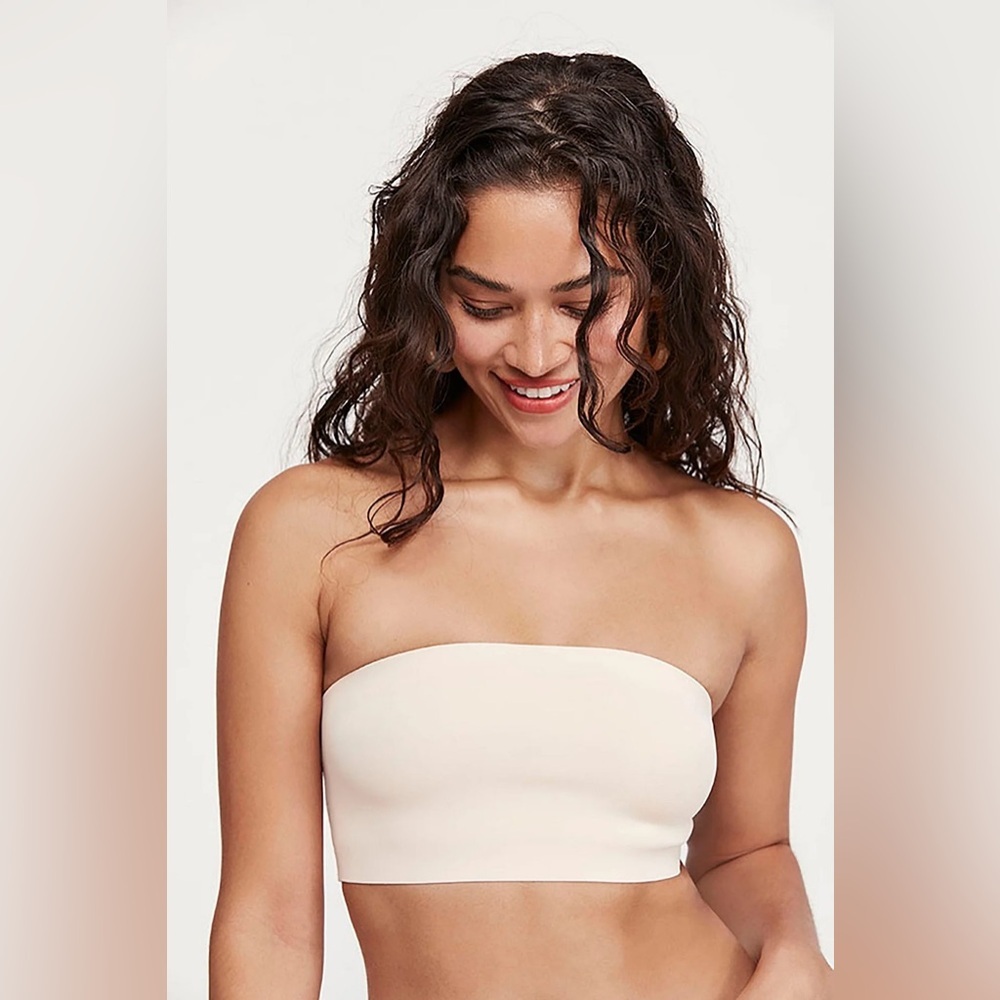 Free People Cream Bandeau